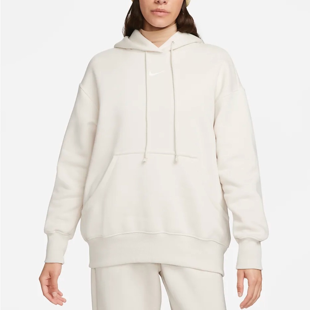 Nike Phoenix Hoodie - Light Beige